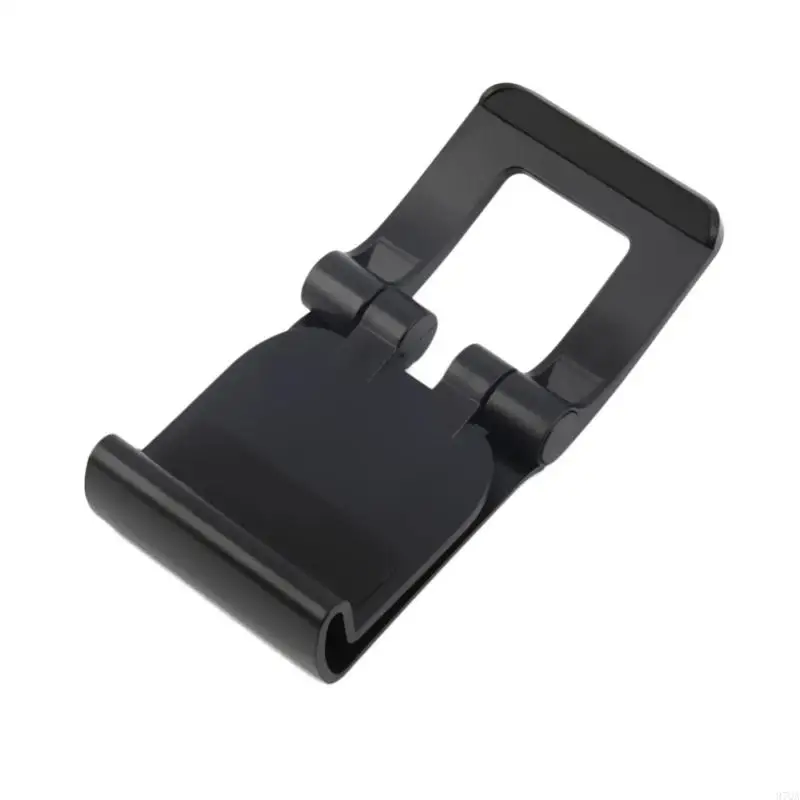 97QA Adjustable TV Clip Mount Holder Stand ABS-Material Foldable Small Bracket Lightweight Suitable for PS3 Move Eye Camera