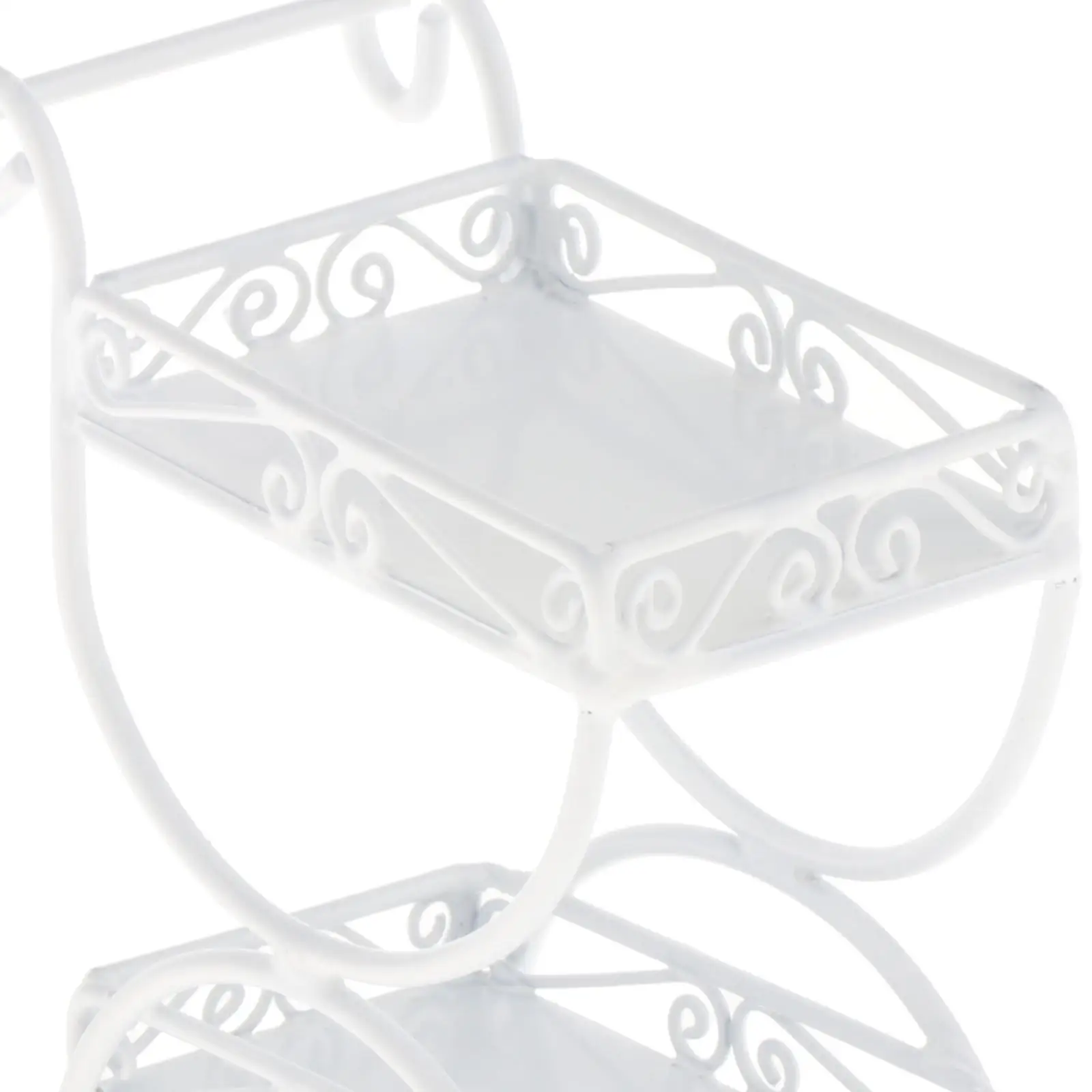 1/12 ドールハウス フラワーラック シーン ミニチュア ディスプレイシェルフ 家具 組み立て用