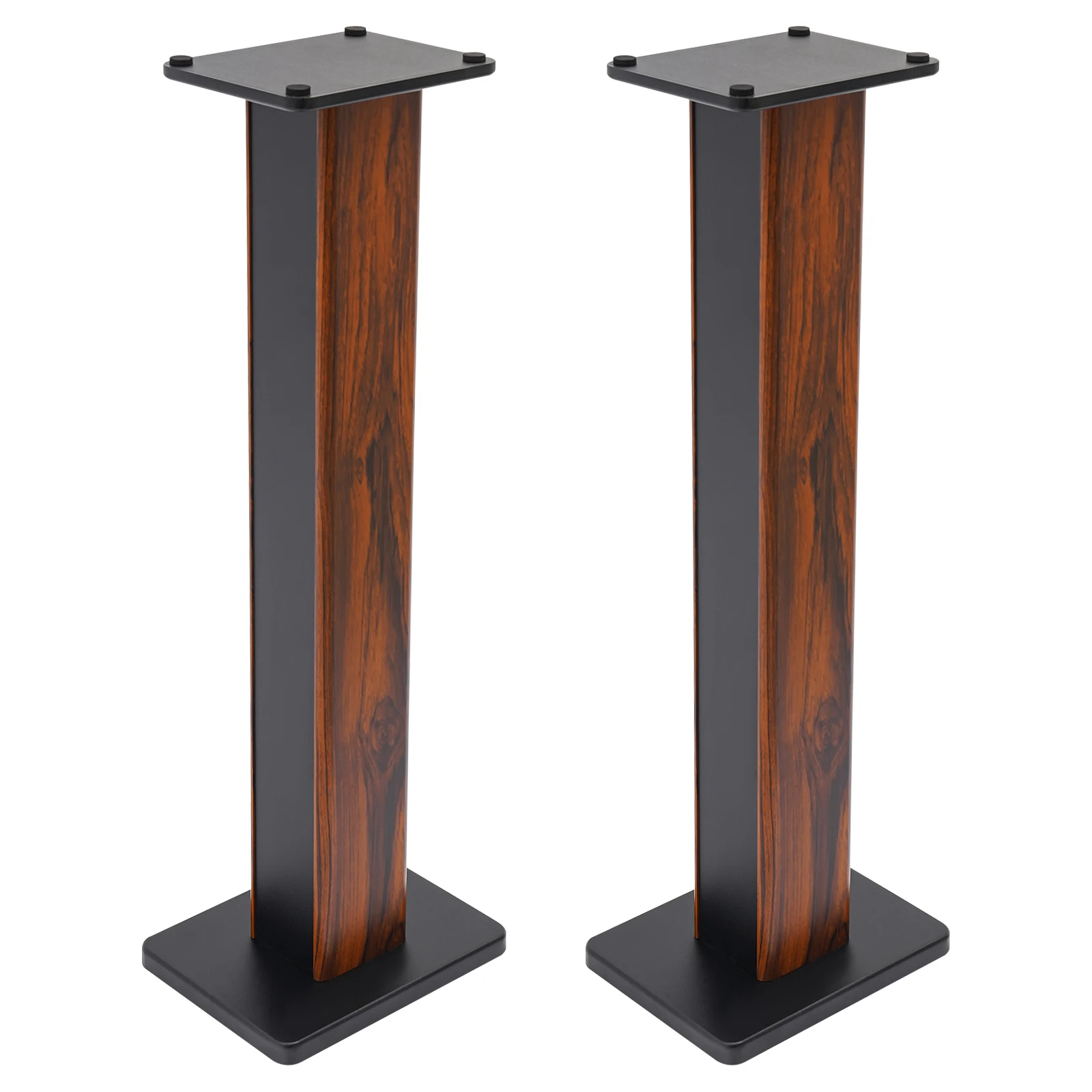

Speaker Stands, 34-Inch Height, 66.14 lbs Load Capacity, MDF Construction, Space Saving, Ideal for Better Sound and Easy Setup