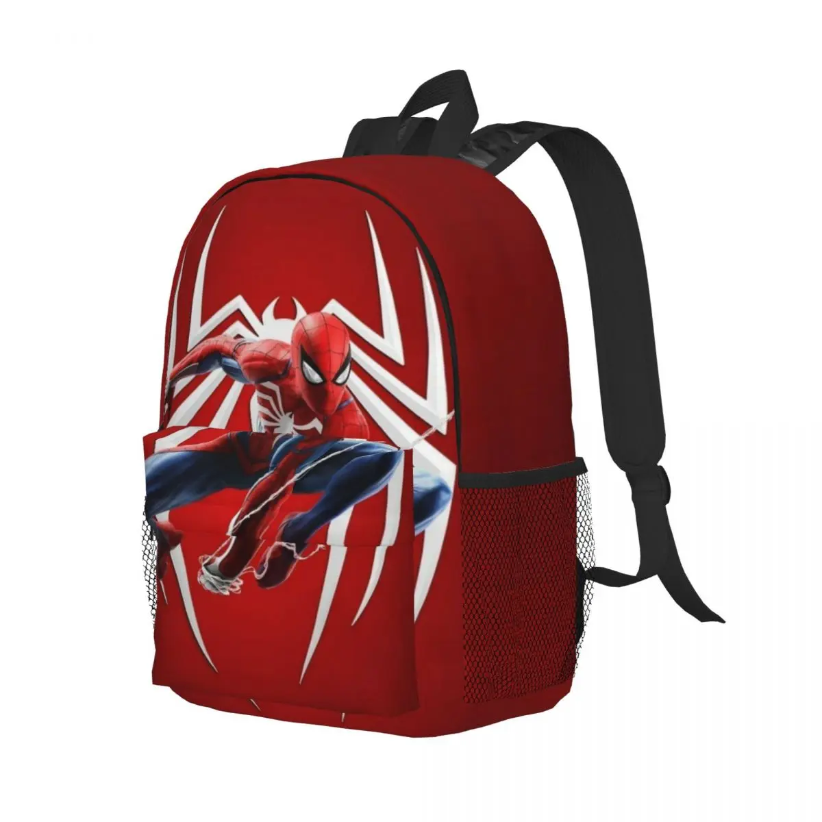 Mochila duradera Spider Man de 15 pulgadas, diseño ligero y ergonómico para mayor comodidad y comodidad