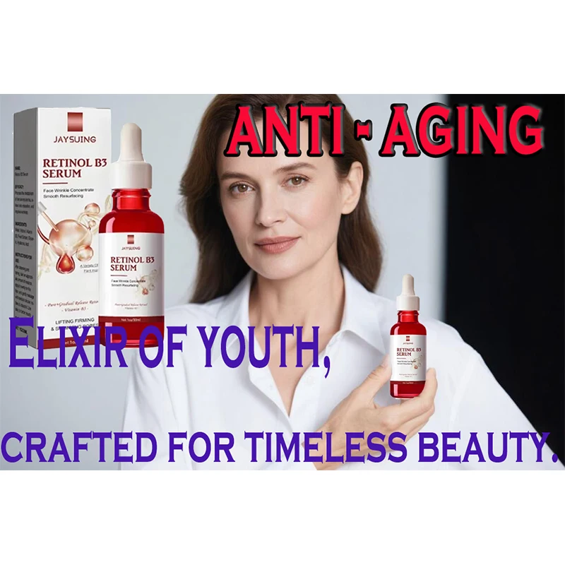 

Jaysuing Anti Wrinkle Facial Serum Erase Eye Lines Forehead Neck Wrinkles for Firmer Skin
