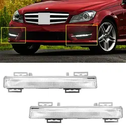 주간 주행 등 DRL 안개등 메르세데스 C SLK W204 S204 C180/200 C300