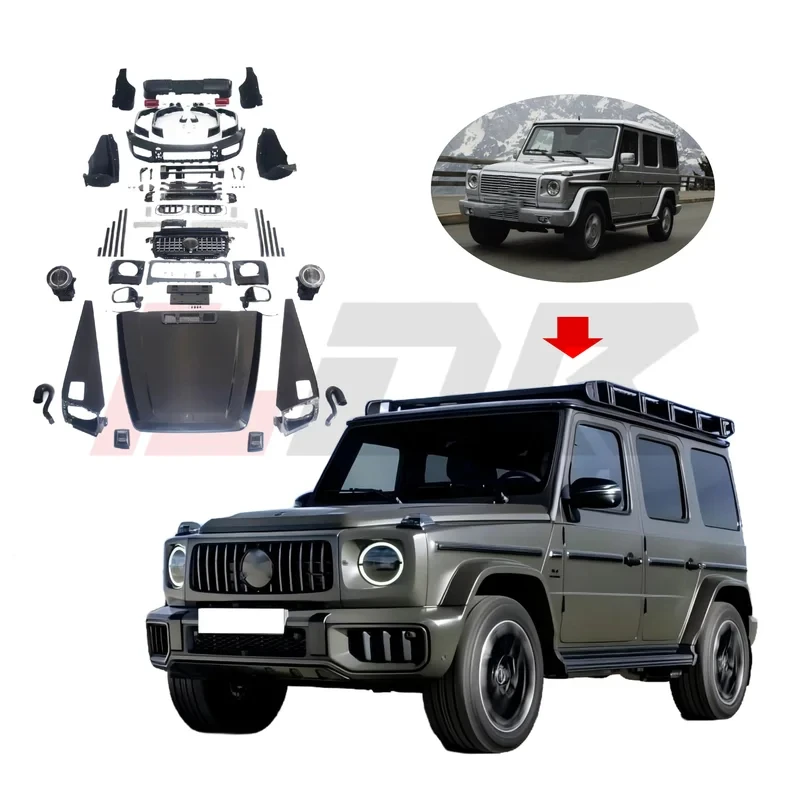 

Body Kit for G Wagon Body Kit W463 2002-2018 to W465 2025 New G63 Style Car High Quality Accessories Parts Bumper