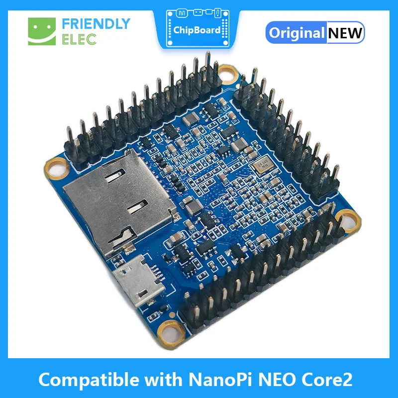 Imagem -02 - Nanopi Neo Core2 Core Board Compatível com Amigável Quanzhi Core h5 Quad Core A53 Sistema Ubuntu