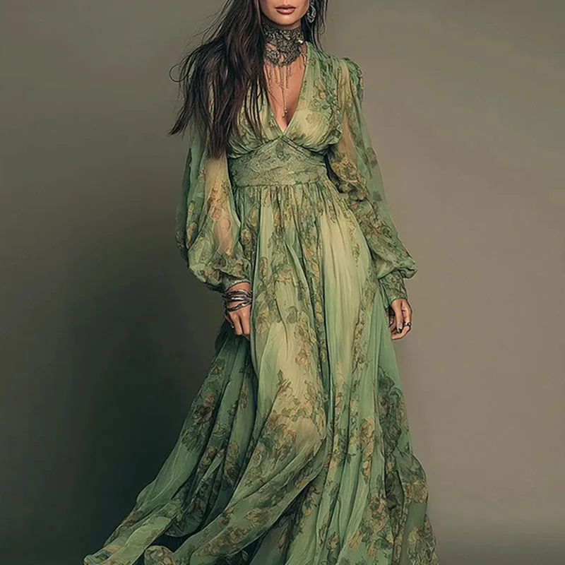 Thumbnail 3 - #40 Discounted Flowing Long Dress Worth Buying