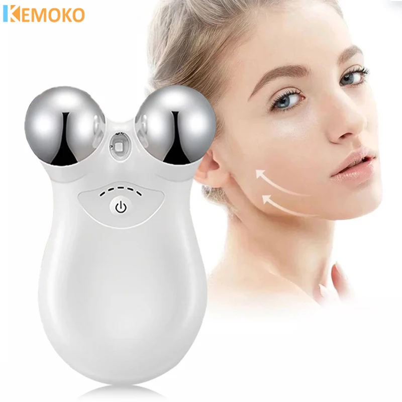 

New microcurrent Massager face lift skin care tool Skin Tightening lifting facial wrinkle remover toning Beauty Massage Facial