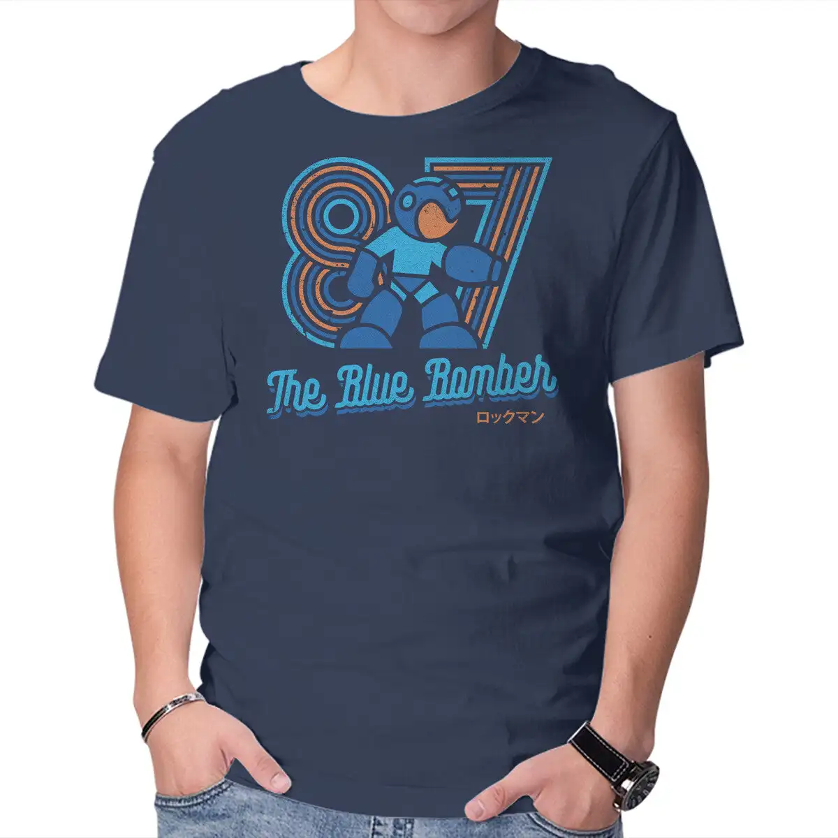 The Blue Bomber Unisex T-shirts for Man Woman Short Summer Tees Casual Cotton New Arrival Fashions Couple's Cloths