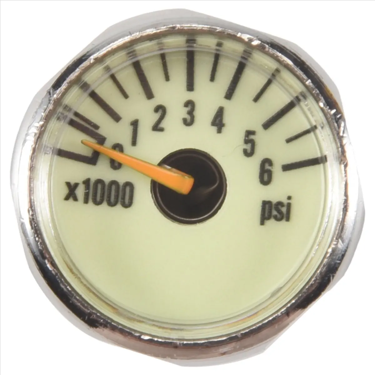 Nieuwe Duikfles Manometer 1 Inch Gezicht 350 BAR/5000 PSI 7/16 Inch-20UNF Threads-A50M