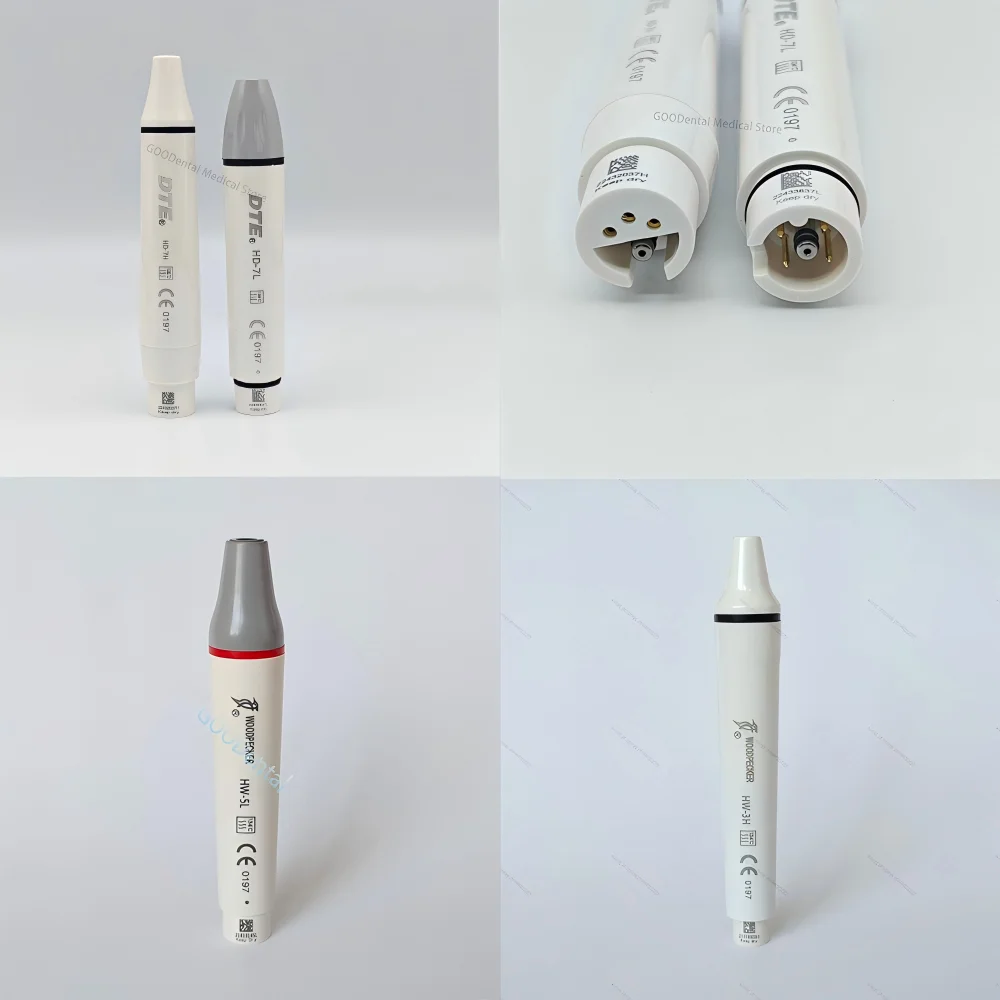 Woodpecker 3H-5L DTE 7H-7L LED Ultrasonic Piezoelectric Dental Handpiece Autoclaved Compatible with UDS EMS NSK