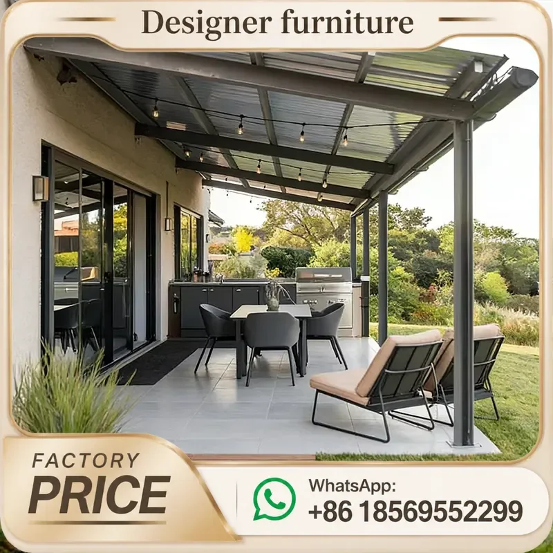 Aluminum Glass Sunroom All Season Outdoor Lounge Patio Enclosure Cozy Garden Room