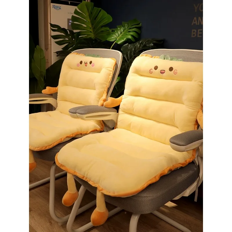 Cushion integrated with body cushion, office chair, student seat, stool, buttocks cushion, summer cool cushion, breathable