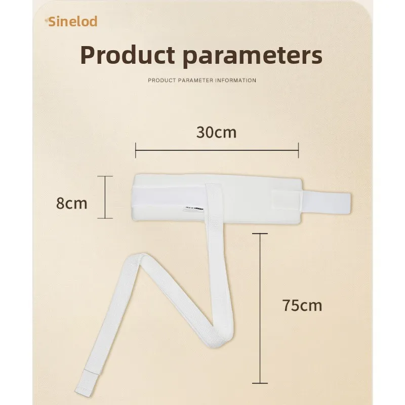 Elderly Limb Restraint Strap Wrist Ankle Control Belt Anti Scratch Hand Holder Soft Adjustable Breathable Support Band Care Wear