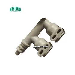 2Pcs Automatic Coffee Machine F-shaped Connector Joint Adapter For Dr.coffee Coffee Machine