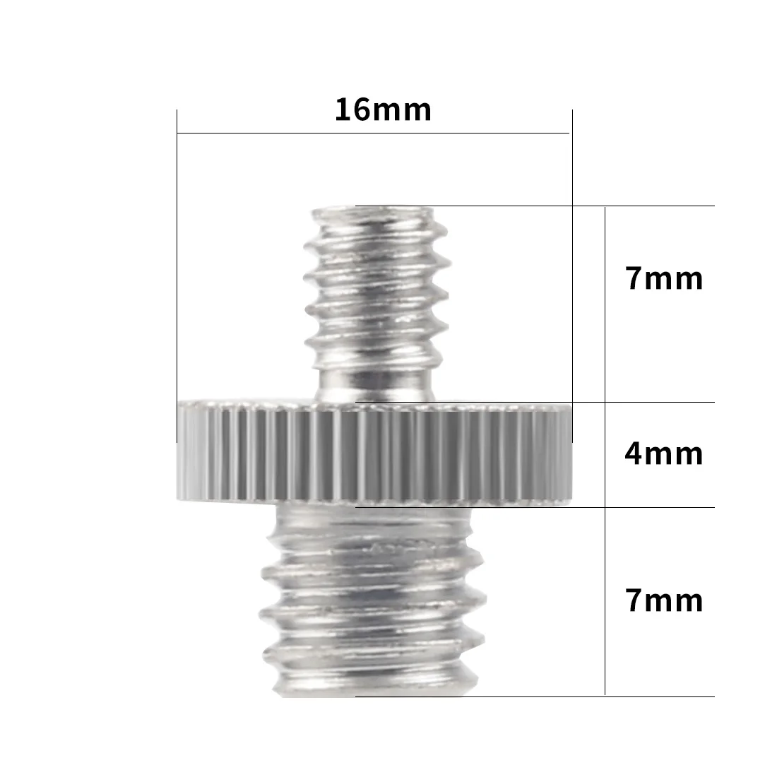 Männlich Weiblich Schraube Adapter 1/4" 3/8" Mount Set Gewinde Schraube Adapter Konvertieren für Kamera Stativ Licht Stehen Kugelkopf – Detail 3