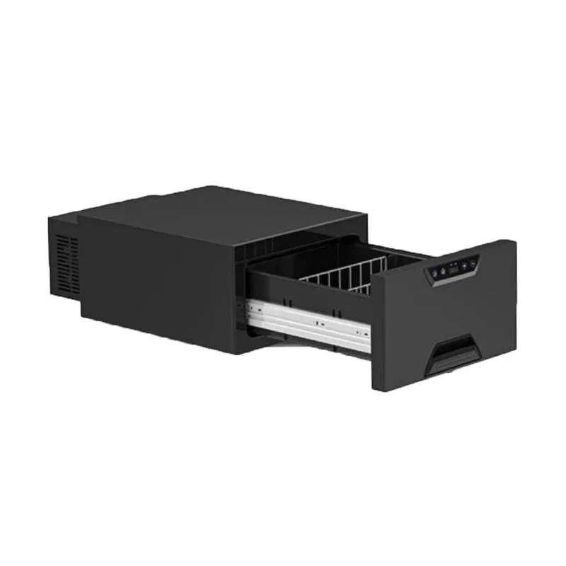 Hot sale Portable 30L Drawer Fridge 12V 24V Car Refrigerator Freezer Compressor 12V Fridge for RV