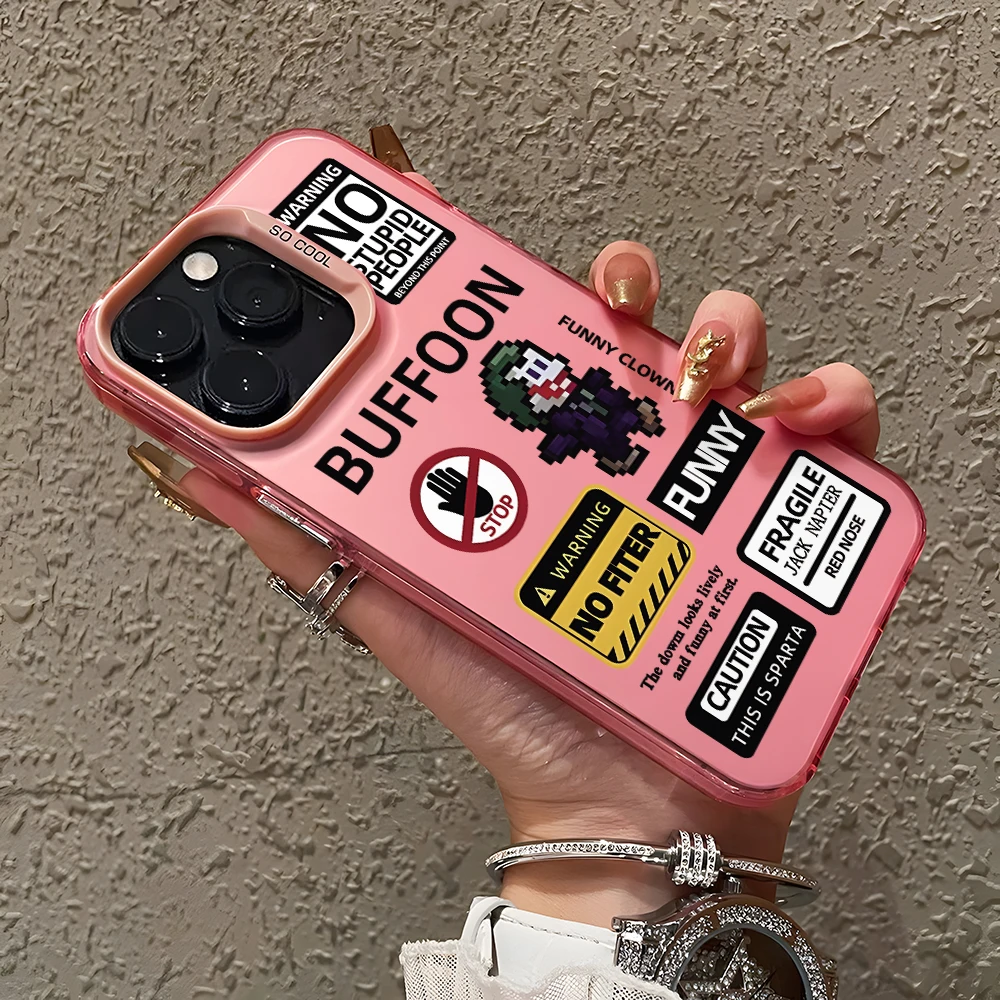 Clown Buffoon Pattern Phone Case for Oppo Realme C67 C65 C63 C55 C53 C51 C35 C33 C30 C25 12 11 10 Pro Plus Narzo 4G 5G Hard Capa image 6