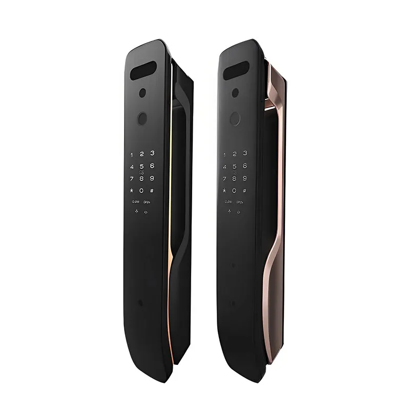 

Home Security Smart Electric Lock With 3D Face Recognition Keyless Anti-peeking code Smart Lock For Home