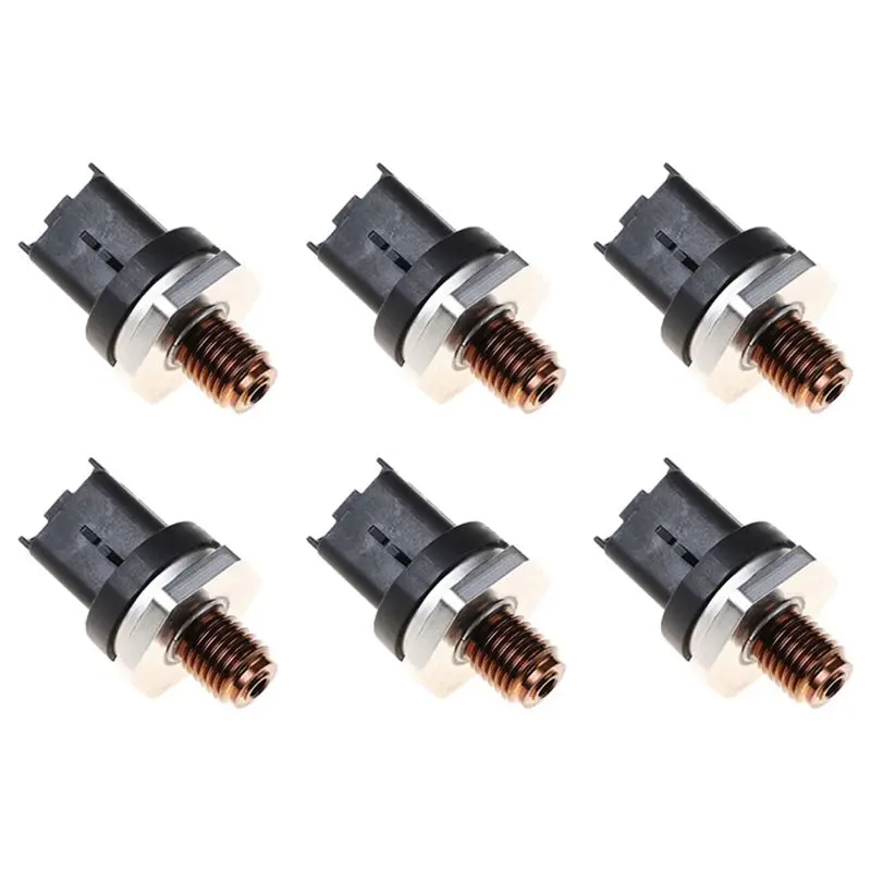

Powerful 6X Fuel Rail Pressure Sensor Pressure Relief Valve Sensor Transducer For 0281002797 0281006507 0281002283