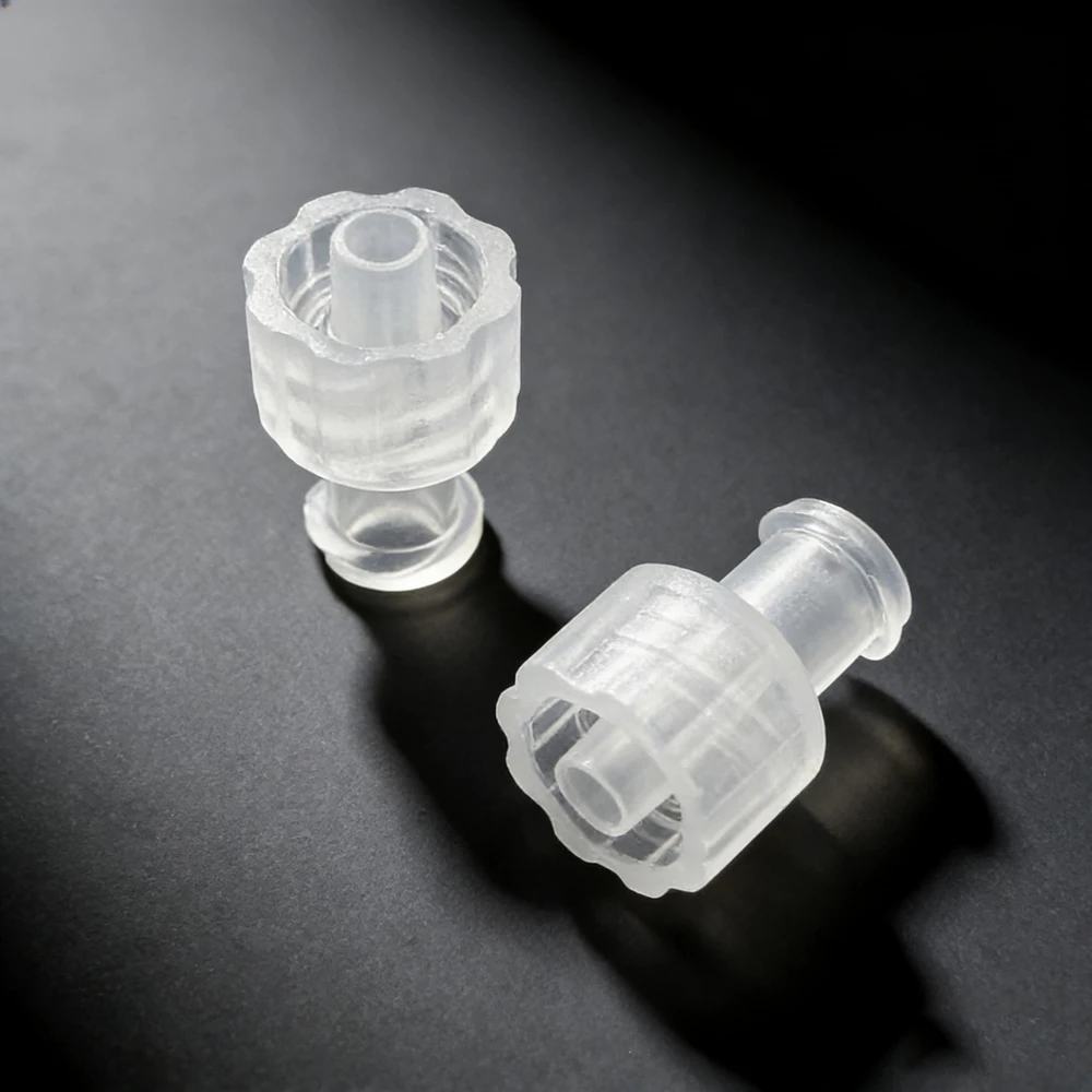 10PCS Luer Lock Plastic Connector Medical Plastic Connector Luer Lock Type Medical Plastic Connectors for Durable Medical Use