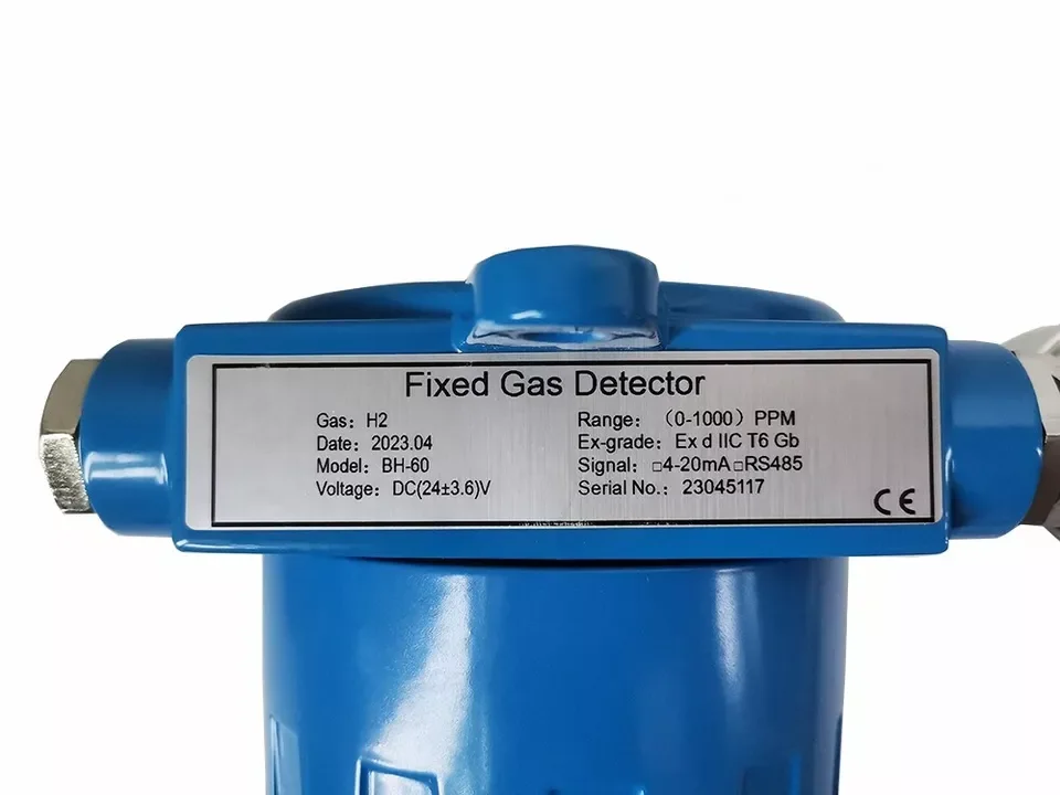 Hydrogen Gas Detector H2 Gas Detector Fixed Hydrogen H2 Gas Detector H2 Monitor