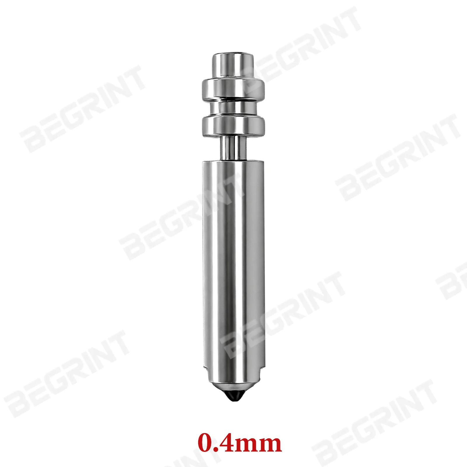 Für Anycubic Kobra X / Kobra 4 Hotend Düse, hochtemperaturbeständige Bimetall-Düse Hotend, 0,25/0,4/0,6/0,8 mm optionale Größen