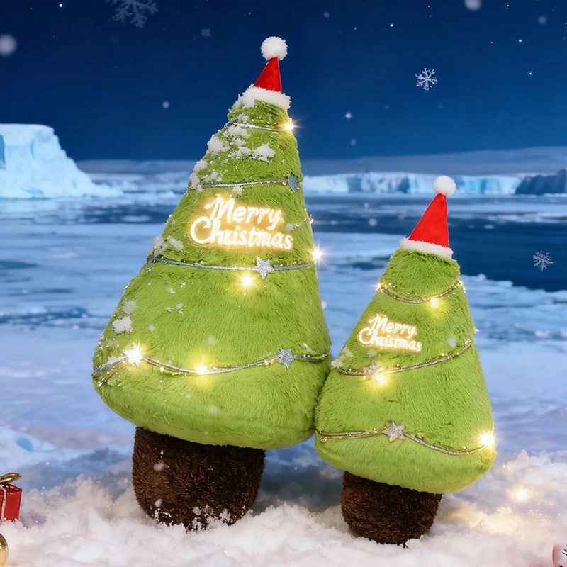 20/30 سنتيمتر شجرة عيد الميلاد لطيف ألعاب من نسيج مخملي سلسلة عيد الميلاد دمية ناعمة عيد الميلاد يوم ديكور المنزل لعبة طفل هدية الكريسماس #4