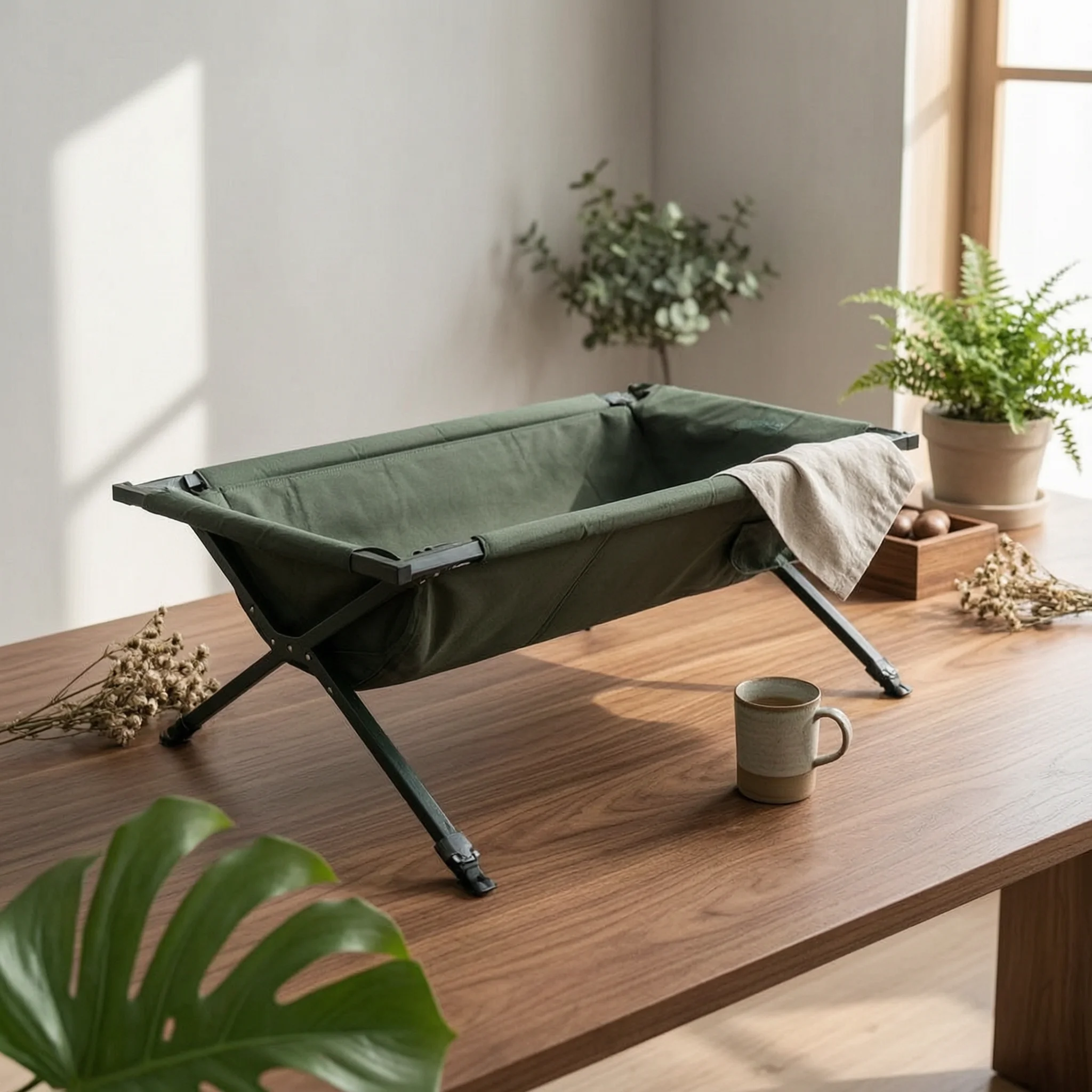 carp-fish-bed-adjustable-folding-cradle-with-storage-bag-included-lightweight-protective-mat-for-fishing-tackle