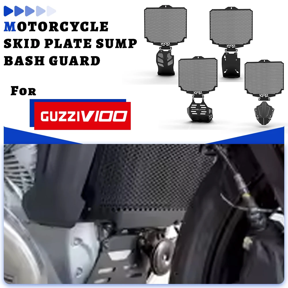 

NEW For Moto Guzzi V100 Stelvio V 100 Stelvio 1000 2024 2025 2026 Motorcycle Accessories Radiator Grille Guard Cover Protector