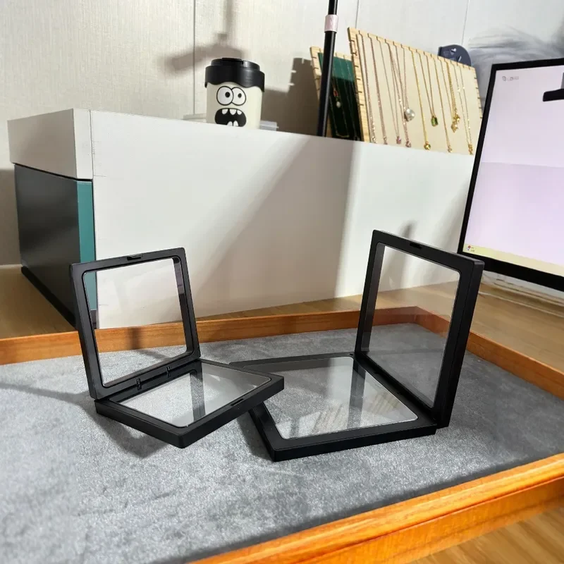 PE plastic film suspension jewelry box anti-oxidation necklace earrings ring jewelry plastic sealing film jewelry storage box