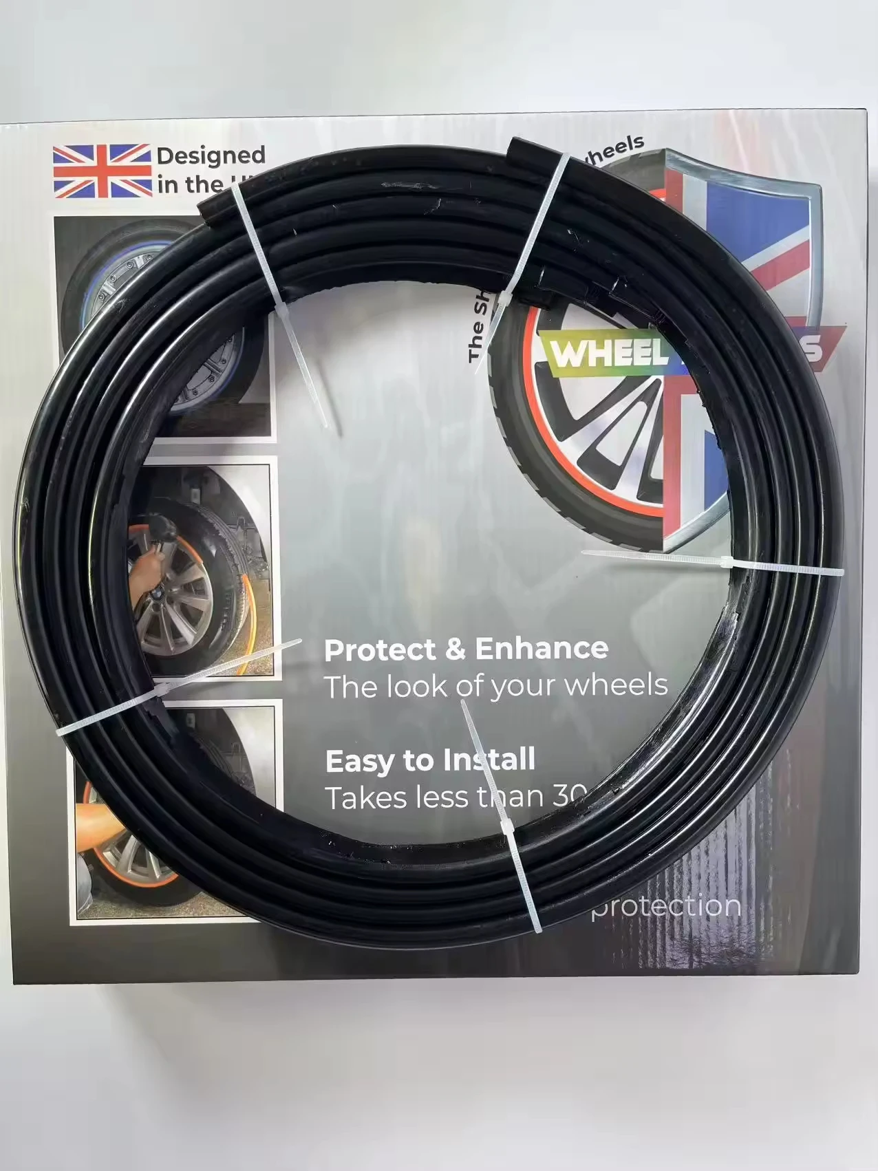 4 stks/set Universele Auto Stijlvol Voor 12 "-24" Auto/Vrachtwagen Legering Gator Beschermende Velgbeschermer Goede Kwaliteit