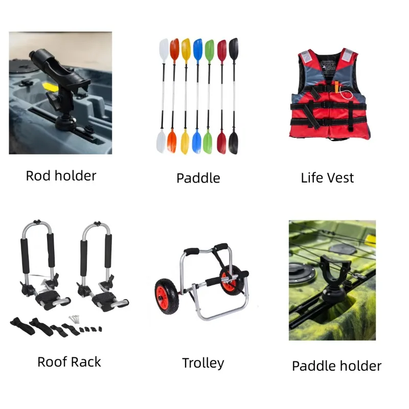 New Trend Foldable Propeller Pedal Drive J-11 For Fishing Kayak 1 Year Warranty