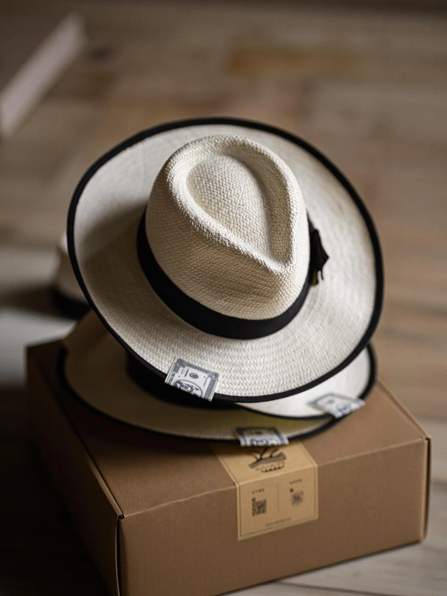 Vintage Panama Straw Hat Men's Summer Sun Protection Wide Brim Jazz Cap Breathable Foldable Casual Fashionable Grass Weaving