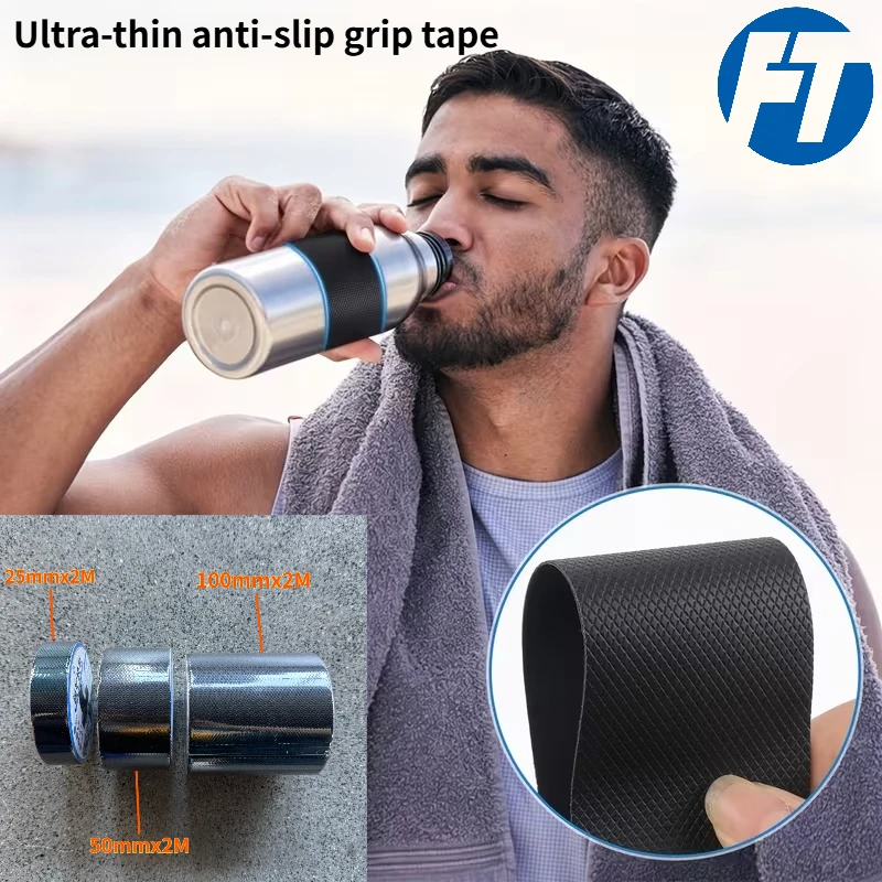 Ultra Thin Rubber Grip Tape Non Slip Textured Handle Wrap for Mouse Bathroom Grab Bar Phone Game Controller Sprayer Garden Tools