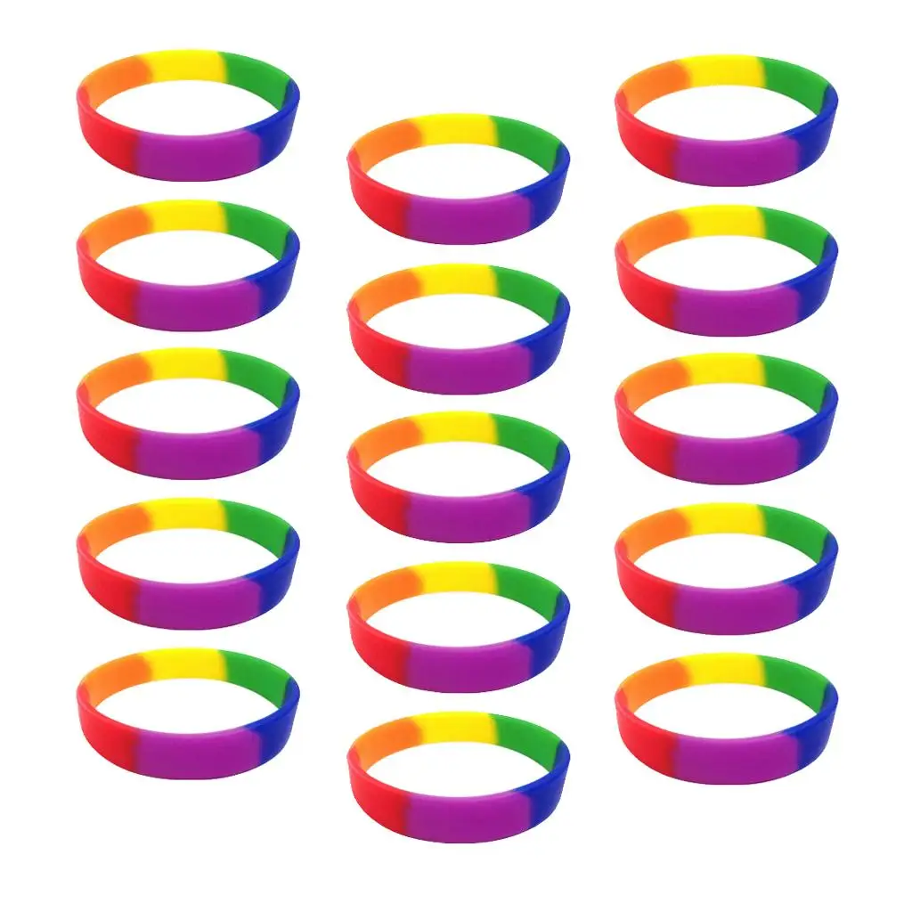 Waterproof Silicone Bangle Fashion Sports Bracelet Comfortable Rubber Wristbands for Everyday Use
