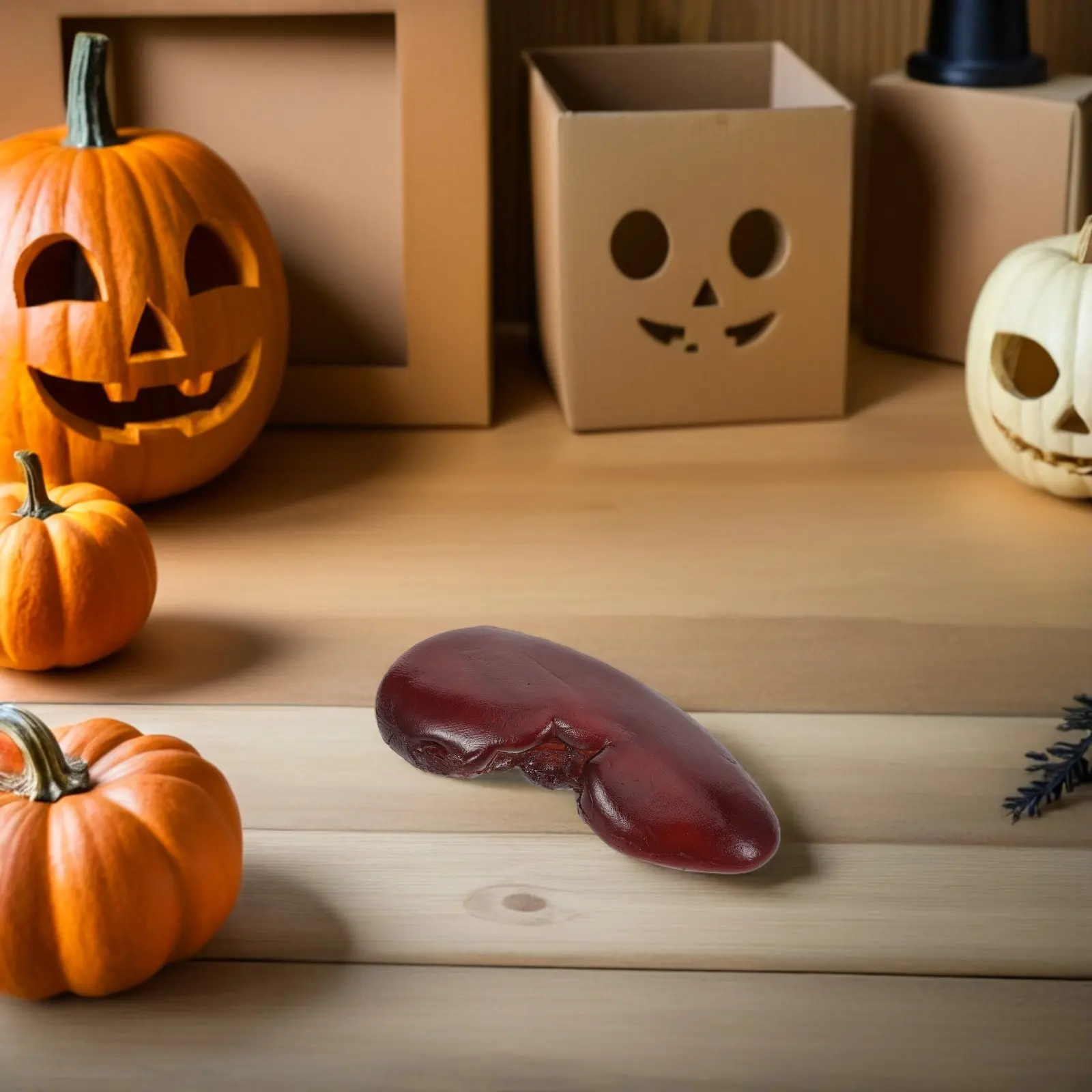 

Реалистичные искусственные почки свиньи для Хэллоуина, реквизит для розыгрышей, декор для дома с привидениями, аксессуар для сценических выступлений и косплея