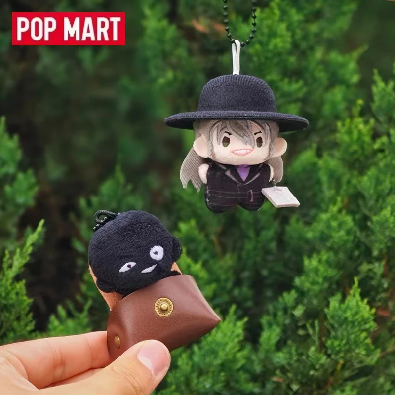POP MART GONG Detective Conan 5CM Pocket Plush Series Genuine Blind Box Toys Mystery Box Doll Guess Bag Cute Anime Figure Gifts