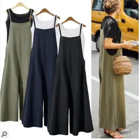 plus Size Street Sle Casual Wide Leg Pants Loose Slimming Trendy Women's Jeans Overalls 200 Pou Extra Large Size
