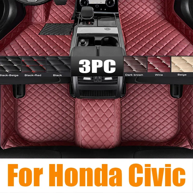 

Коврики в багажник автомобиля для Honda Civic 2022, аксессуары 2023 2024, водонепроницаемая защитная подставка для лотка, подушка для хранения из ТПЭ 0