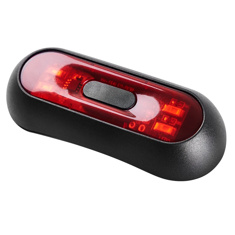 

Electric motorcycle helmet warning light locomotive night run flashing safety tail light rechargeable LED light