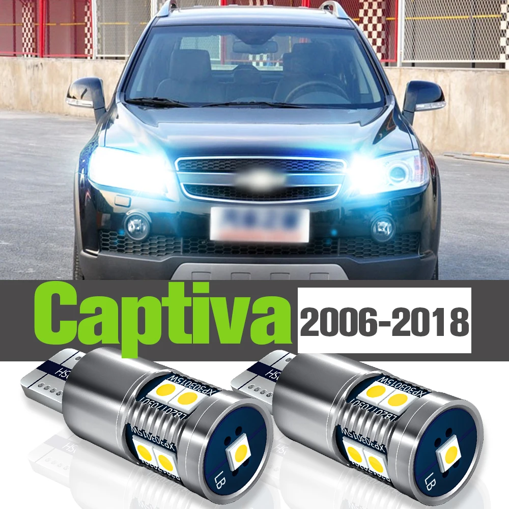 

2x LED Parking Light Accessories Clearance Lamp For Chevrolet Captiva 2006-2018 2007 2008 2009 2010 2011 2012 2013 2014 2015