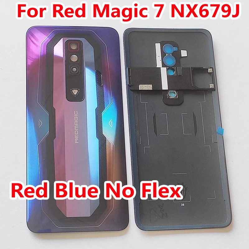 Original Lid Back Battery Cover For ZTE Nubia Red Magic 7 NX679J
