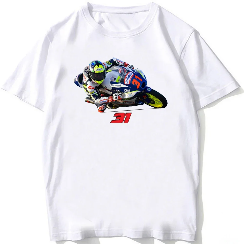 Футболка Адриан Фернандес 31 GP, мужская спортивная футболка с коротким рукавом, приключения, повседневные белые топы для мальчиков в стиле хип-хоп, футболки для мотоциклистов