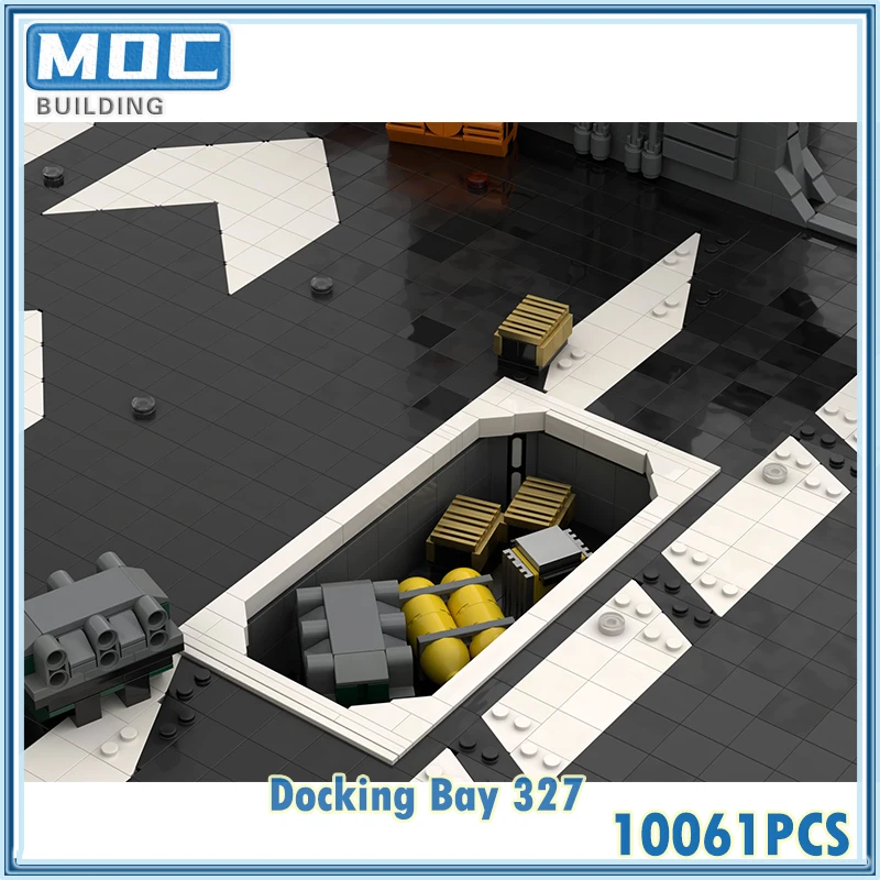 Moc Docking Bay 327 For UCS Millennium Falcon Ultimate  Star Plan Collector Series DIY Assembly Building Blocks  Christmas Gift