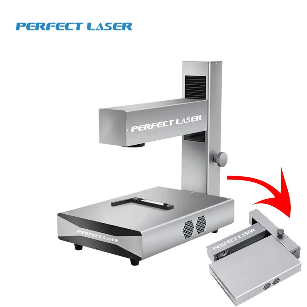 

Идеальная лазерная маркировочная машина 120 Вт, складная гравировальная машина для металла/пластика, маркер, гравер