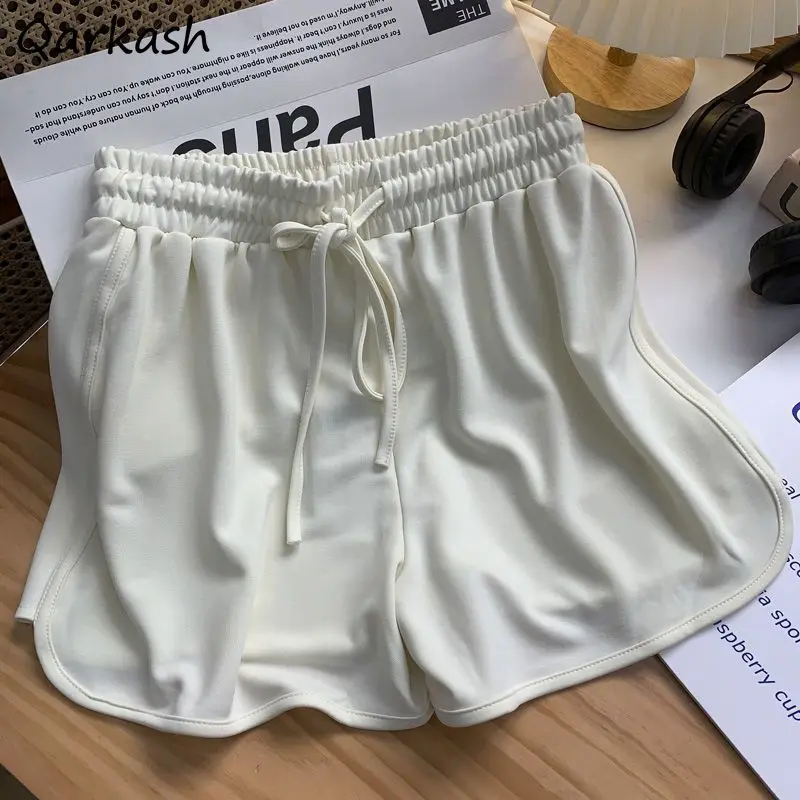 

Joggers Shorts Women Baggy High Waisted Streetwear Solid Casual All-match Summer Fitness Girl Korean Style Minority Mujer 2023