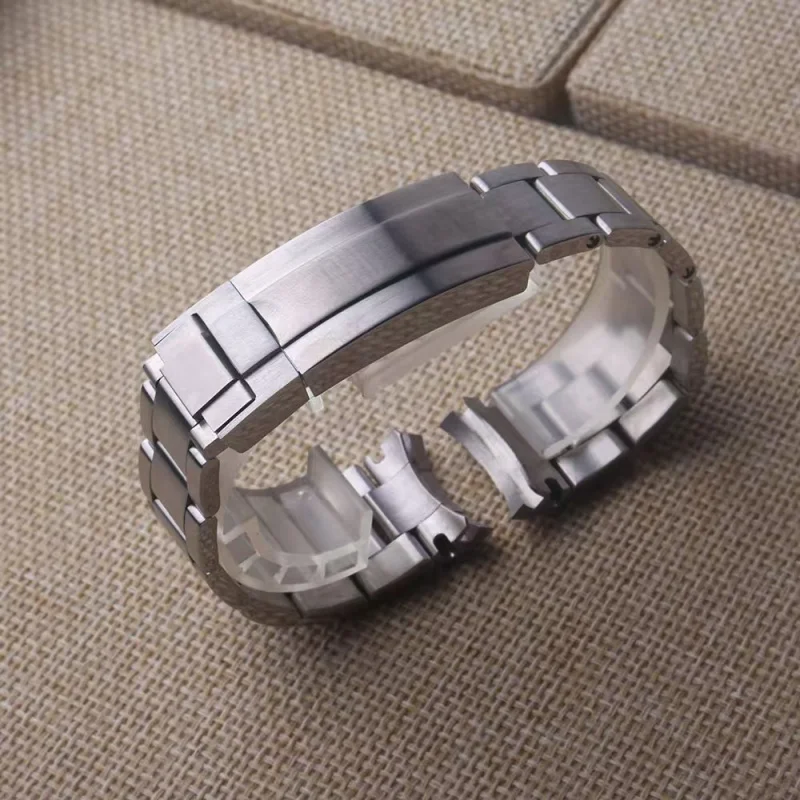 

Ремешок для часов из нержавеющей стали, серия Submariner, трехзвенный, для дайвинга, Rolex, с комбинированной безопасной застежкой, цельный, 20 мм, 21 мм