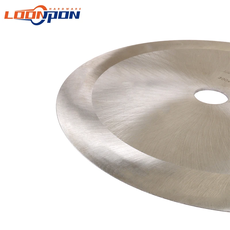 Loonpon 250/300mm Cutting Disc Circular Saw Blade Paper roll Cutter Knife for Cutting Film Paper Cloth 1Pc