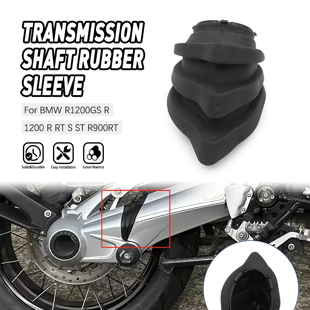 

For BMW R1200GS R1200R/RT/ R1200S/ST R900RT R nineT HP2 Motorcycle Transmission Shaft Rubber Sleeve Boot Drive Bushing Cover