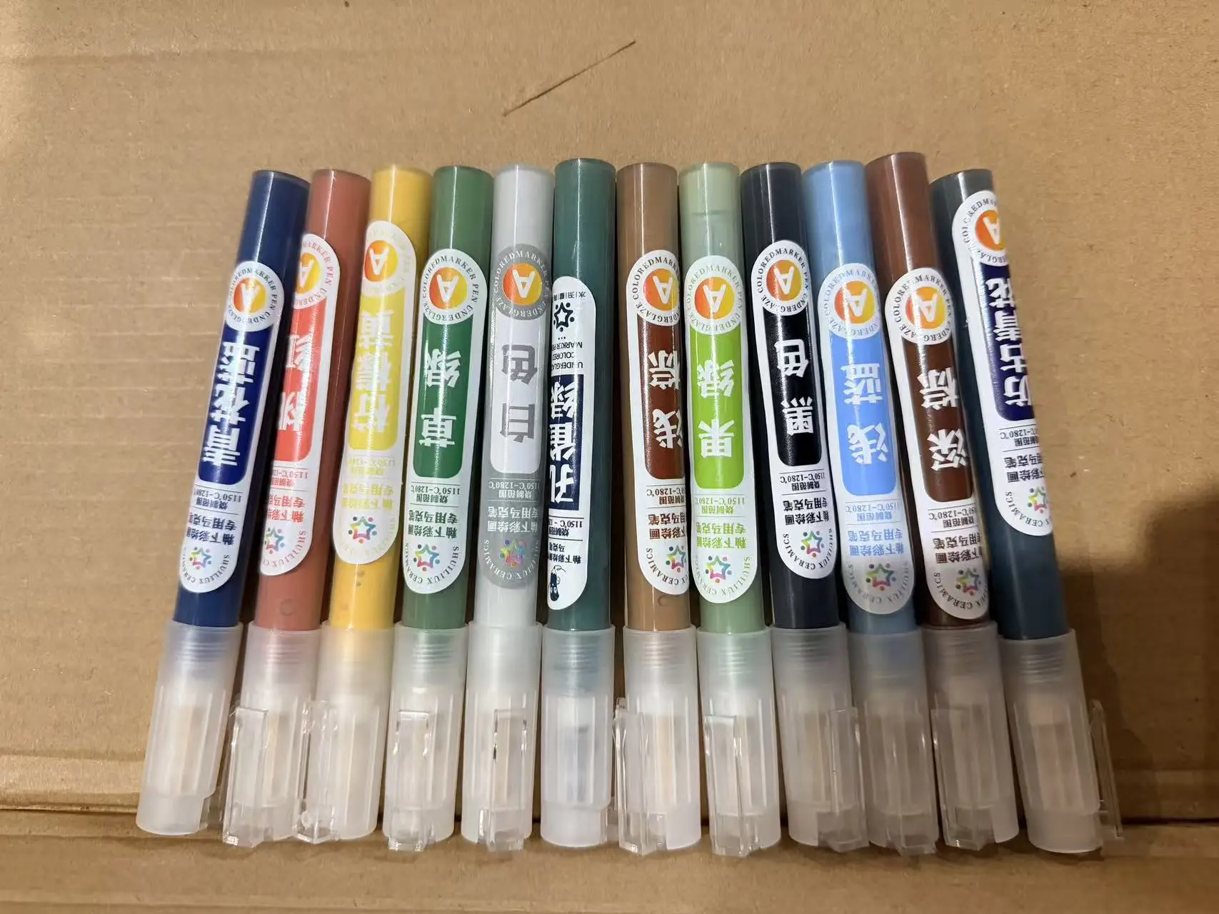 Underglaze Ceramic Paint Marker Pen for Student and Children's Ceramic Painting and Doodling. Special Water-based Pen