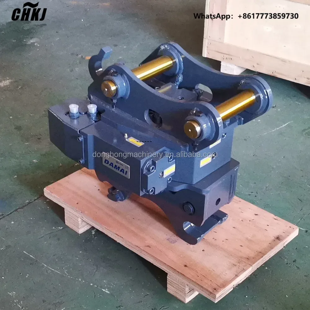 

CHKJ CE/ISO Hydraulic Quick Hitch Coupler for Excavator 360° Free Rotation